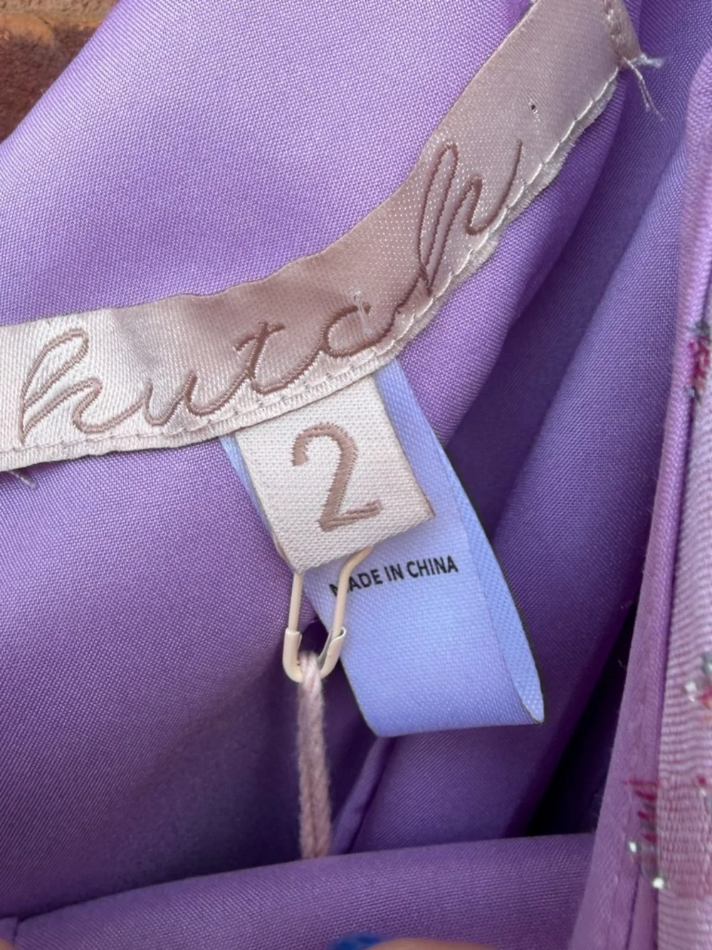 HUTCH dress cocktail Wren Mini Dress In Lilac Ruched Off Shoulder Puff Sleeve